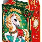 Коробка 1,0кг Огоньки Новый год (150)