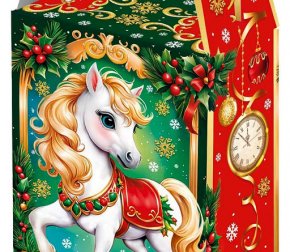Коробка 1,0кг Огоньки Новый год (150)