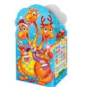 Коробка 0,6кг Горыныч Новый год (200)