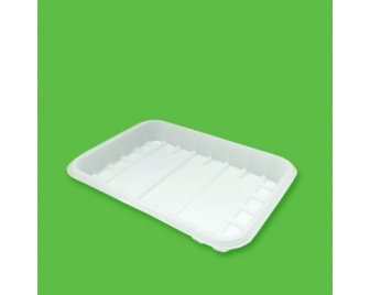 Лоток №3  1,0 кг БЕЛЫЙ  Европак (1500/100)