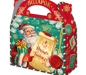 Коробка 1,5кг Вам подарок Новый год (140)