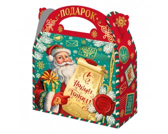 Коробка 1,5кг Вам подарок Новый год (140)