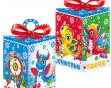 Коробка 1,0кг Три дракоши Новый год (150)