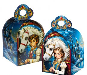 Коробка 1,5кг Кай и Герда Новый год (140)