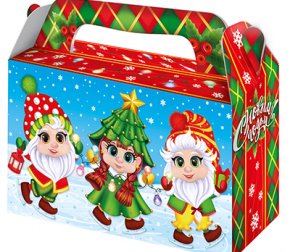 Коробка 0,5кг Детский праздник Новый год (300)