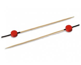 Барные украшения Пика Бамбук Алое сердце 100шт 12cм AVIORA (30)