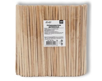 Размешиватель деревянный 180*6*1,3мм для кофе (10000/500) AVIORA