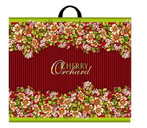 Пакет с петлевой ручкой 60*50 (70мкм) Подарочный десант (250/25)