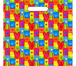 Пакет с прорубной ручкой 30*40 (30мкм) Натюрель (1000/50)