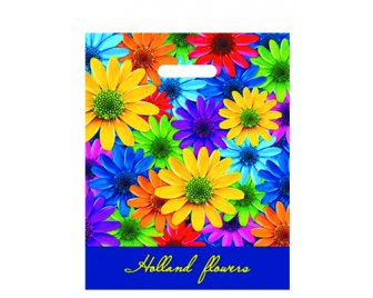 Пакет с прорубной ручкой 31*40 (60мкм) Клумба (500/50)