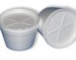 Контейнер с крышкой 340мл вспененный d-117 h-50 (500/25)