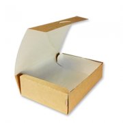 Коробка на вынос 2500мл 260*260*40мм OSQ TABOX PRO2500 с окном (150/25)