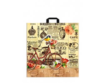 Пакет ПНД с петлевой ручкой 38*42 (40мкм) Реплика (500/50)