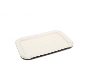 Тарелка картонная 110*170 прямоугольная (1800/200)