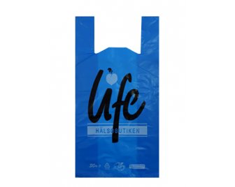 Майка ПНД 30*60 Синяя 30мкм LIFE Арлекино (1000/100)
