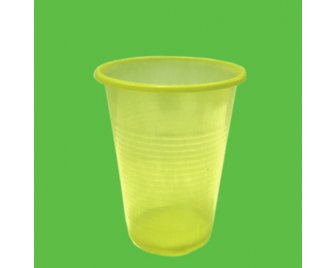 Стакан 200 мл ЖЕЛТЫЙ Европак (3000/150)
