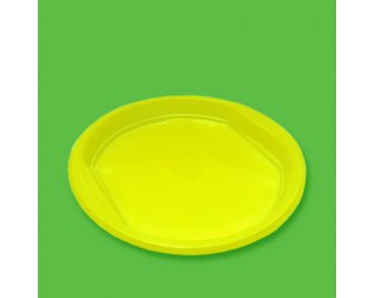 Тарелка десертная Д=170мм ЖЕЛТАЯ Европак (2800/100)