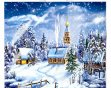 Пакет с петлевой ручкой 40*42см (45мкм) НГ Снежное царство (500/25)