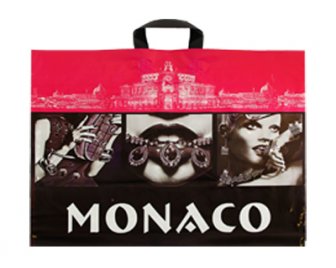 Пакет с петлевой ручкой 60*50+6 (70мкм) Монако (250/50)