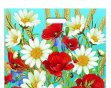 Пакет с прорубной ручкой 45*45 (70мкм) Полевые цветы (300/50)
