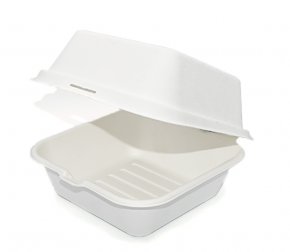 Контейнер 155*153*80 (сахарный тростник) ланч-бокс (500/50)  B101B  (250/50)
