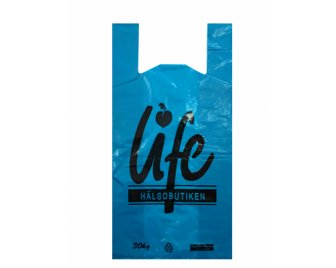 Майка ПНД 30*60 Бирюзовая 30мкм  LIFE Арлекино 1000/100