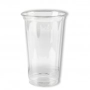 Стакан 500мл Bubble Cup глянцевый  прозрачный d-90 (480/40)  (500)