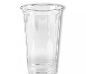 Стакан 500мл Bubble Cup глянцевый  прозрачный d-90 (480/40)  (500)