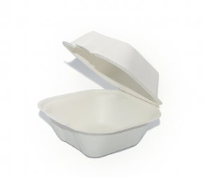 Контейнер 128*128*65 (сахарный тростник) ланч-бокс (500/50)  B101S