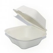 Контейнер 128*128*65 (сахарный тростник) ланч-бокс (500/50)  B101S