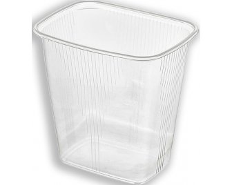 Контейнер 500мл прямоугольный (108*82) ДНО Д-Полимер (1000/100)