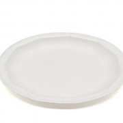Тарелка биоразлагаемая d=225мм круглая ГРАНИ (сахарный тростник) (1000/50)  Р102B