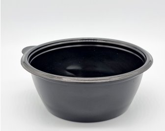 Контейнер 750мл CCПК-144 Суповой ДНО Черный ПП BroPack (300/50)