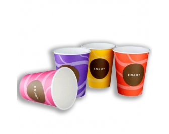 Стакан 400мл бумажный SP16 Enjoy  1000/50