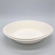 Тарелка биоразлагаемая d=189мм 680мл суповая (сахарный тростник) (1000/50)  L204