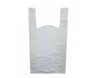 Майка ПНД 25*45 Белая 12мкм  Арлекино 5000/100