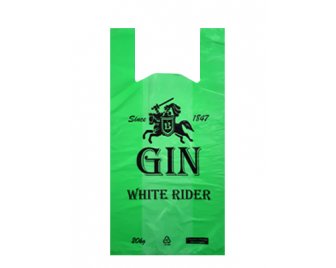 Майка ПНД 30*60 Зеленая 18мкм Джин.BOSS 2000/100