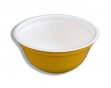 Миска вспененная под суп 370лм Дно Желтая авт (420)