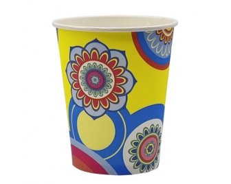 Стакан 250 мл бумажный АДАЖИО (6шт/уп) (144)