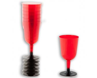 Бокал Кристалл 200мл для вина Красный (336/6)