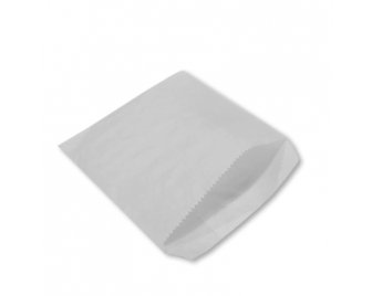 Пакет бумажный 120*160 без печати для картофеля фри жиростойкий белый (2000/100)