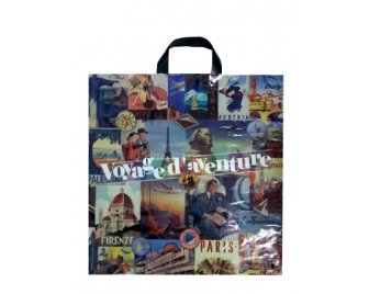 Пакет с петлевой ручкой 45*45 (70мкм) Voyage (300/50)