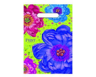 Пакет с прорубной ручкой 40*47 (45мкм) Сувенир (500/50)