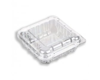 Контейнер ПР-РКФ-125 (125*122*45) для ягод и помидор черри ПЭТ (450/10)