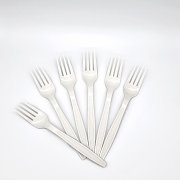 Вилка 180мм Биоразлагаемая (кукурузный крахмал) (1000/50)  F702