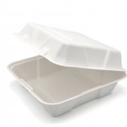 Контейнер 206*203*85 (сахарный тростник) ланч-бокс (200/50)  B103